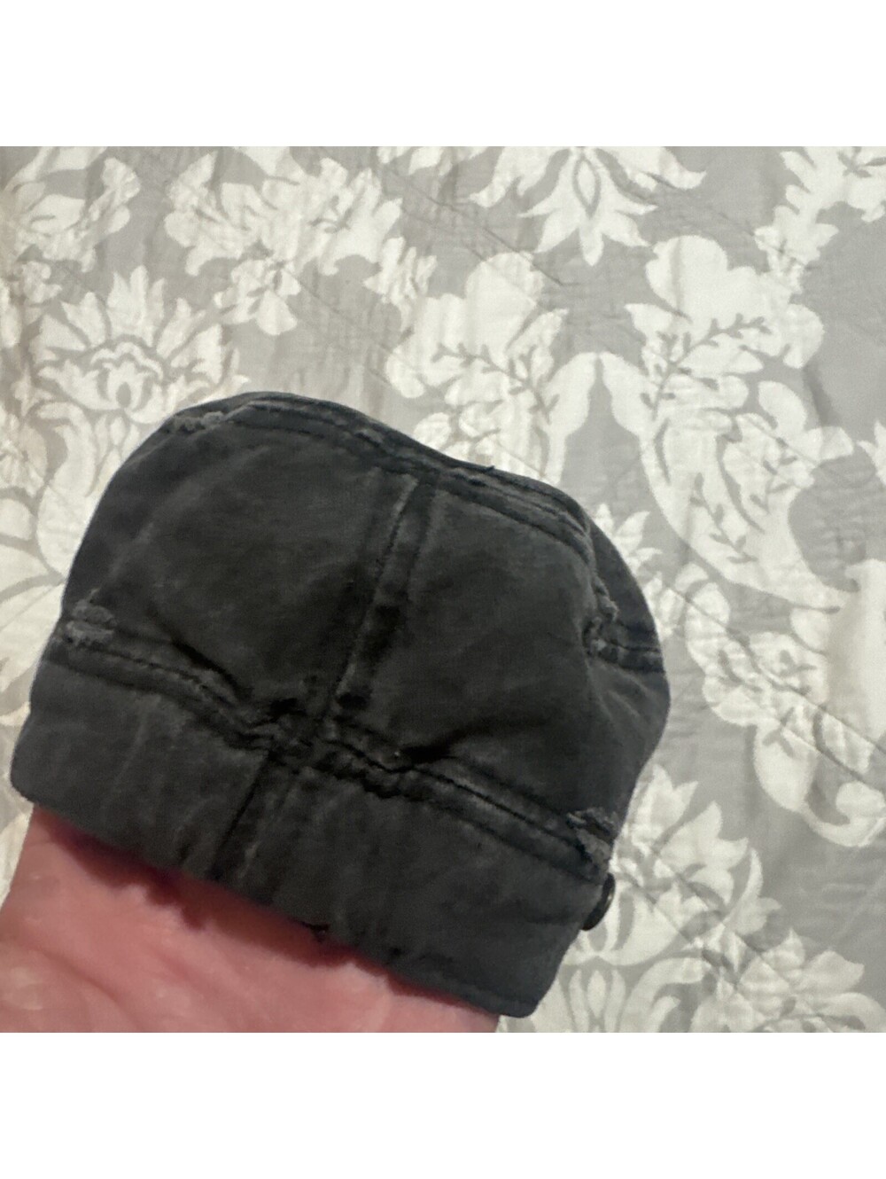 Distressed Grey Hat - Picture 4 of 9
